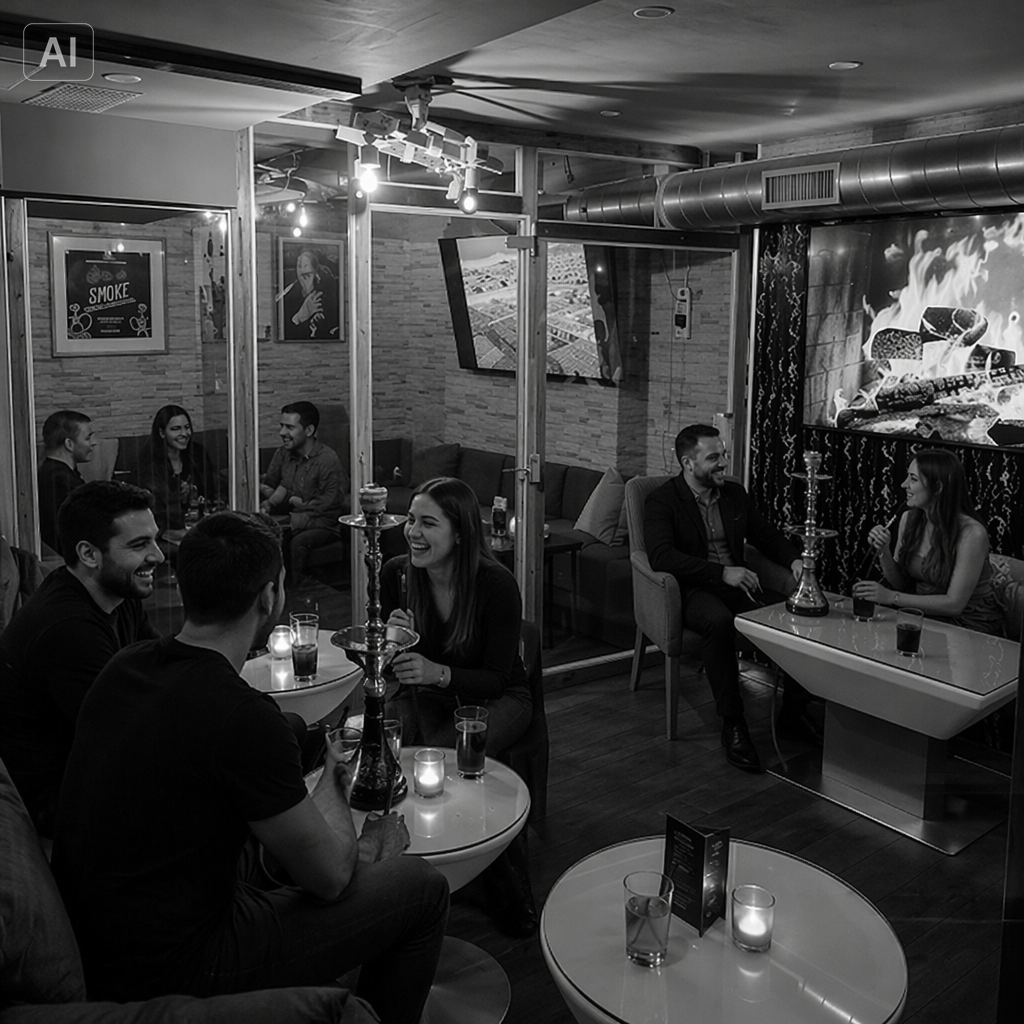 sinit shisha lounge — Ambiente